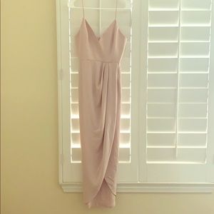 SHONA JOY Cocktail Draped Dress, *NEVER WORN*
